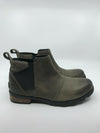 USED SOREL WOMENS EMELIE CHELSEA WATERPROOF BOOT QUARRY SIZE 7 FREE SHIPPING