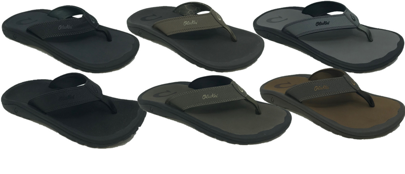 NEW OLUKAI MENS OHANA SANDAL MULTIPLE COLORS FLIP FLOP Sz 8-13 SHOES FREE SHIP