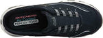 SKECHERS WOMEN'S D'LITES RESILIENT SLIP ON MULE sz 10 W NAVY / WHITE 11940W