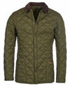 BARBOUR MEN'S HERITAGE LIDDESDALE QULITED CLASSIC JACKET sz S OLIVE MQU0240OL