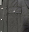 CMFR MARLBOROUGH DOWN SHIRT MENS M MEDIUM BLACK INSULATED WATERPROOF JACKET