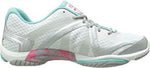 RYKA WOMEN INFLUENCE CROSS TRAINER SNEAKER sz 8 M WHITE / AQUA / PINK C8198M2100