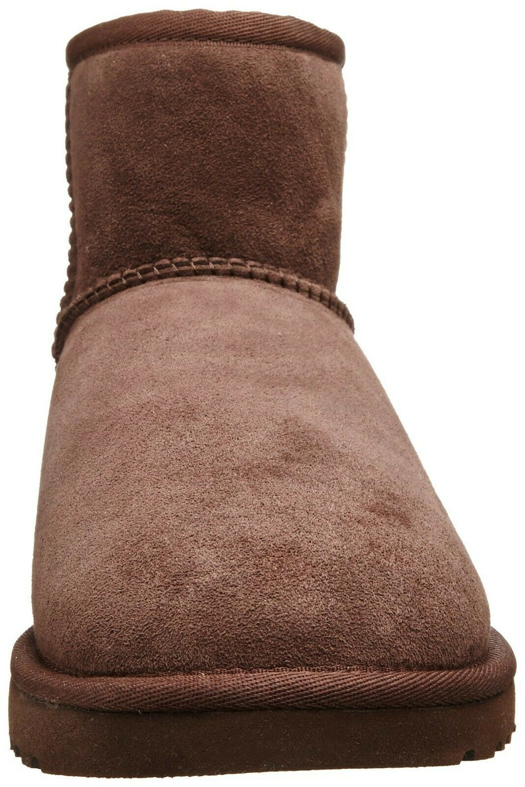 NEW UGG CLASSIC MINI CHOCOLATE WOMENS BOOT 7 SUEDE SHEARLING 5854 FREE SHIP