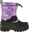 NORTHSIDE KIDS FROSTY POLAR SNOW BOOTS sz 13 GIRL'S  PINK / TORQUOISE 911312G696