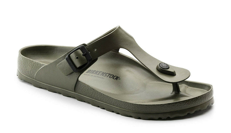 BIRKENSTOCK MEN'S GIZEH EVA THONG SANDAL sz EU 44 US 11-11.5 KHAKI 0128271