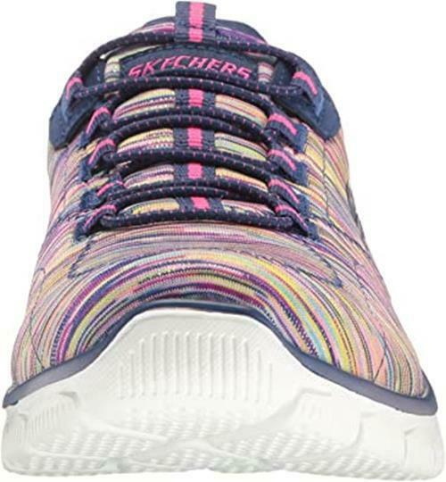 SKECHERS WOMEN'S SPORT EMPIRE GAME ON ATHLETIC SNEAKER sz 11 NAVY / MULTI 12414