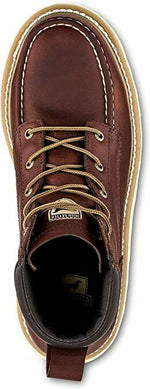 IRISH SETTER MEN'S ASHBY ALUMINUM TOE LEATHER WORK BOOT sz 9 M BROWN 83606