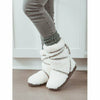 MUK LUKS WOMEN'S REYNA PULL ON COMFORTABLE FLAT WINTER BOOT sz 10 IVORY 100012