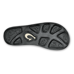 NEW OLUKAI MENS MEA OLA SANDAL FLIP FLOP LEATHER BLACK 10138 FREE SHIP