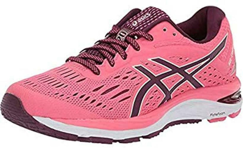 ASICS WOMEN'S GEL CUMULUS 20 RUNNING SHOE SNEAKER 8 PINK CAMEO ROSELLE 1012A008