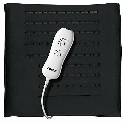 SONCAM CONAIR MASSAGING HEATING PAD BODY BENEFITS KING SIZE HP08NC