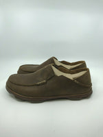 OLUKAI MENS MOLOA LEATHER SLIP-ON LEATHER SHOES TOFFEE TOBACCO SZ 9-13 FREE SHIP