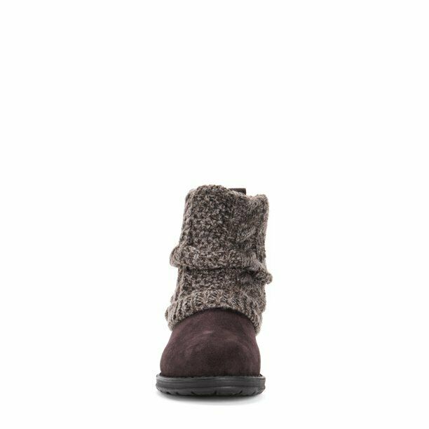 MUK LUKS WOMEN'S PATTRICE WARM ANKLE PULL ON FASHION BOOT sz 9 JAVA 16895 240