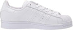 ADIDAS WOMEN'S SUPERSTAR W CLASSIC SNEAKER sz 8 FTW WHITE / WHITE / WHITE S85139