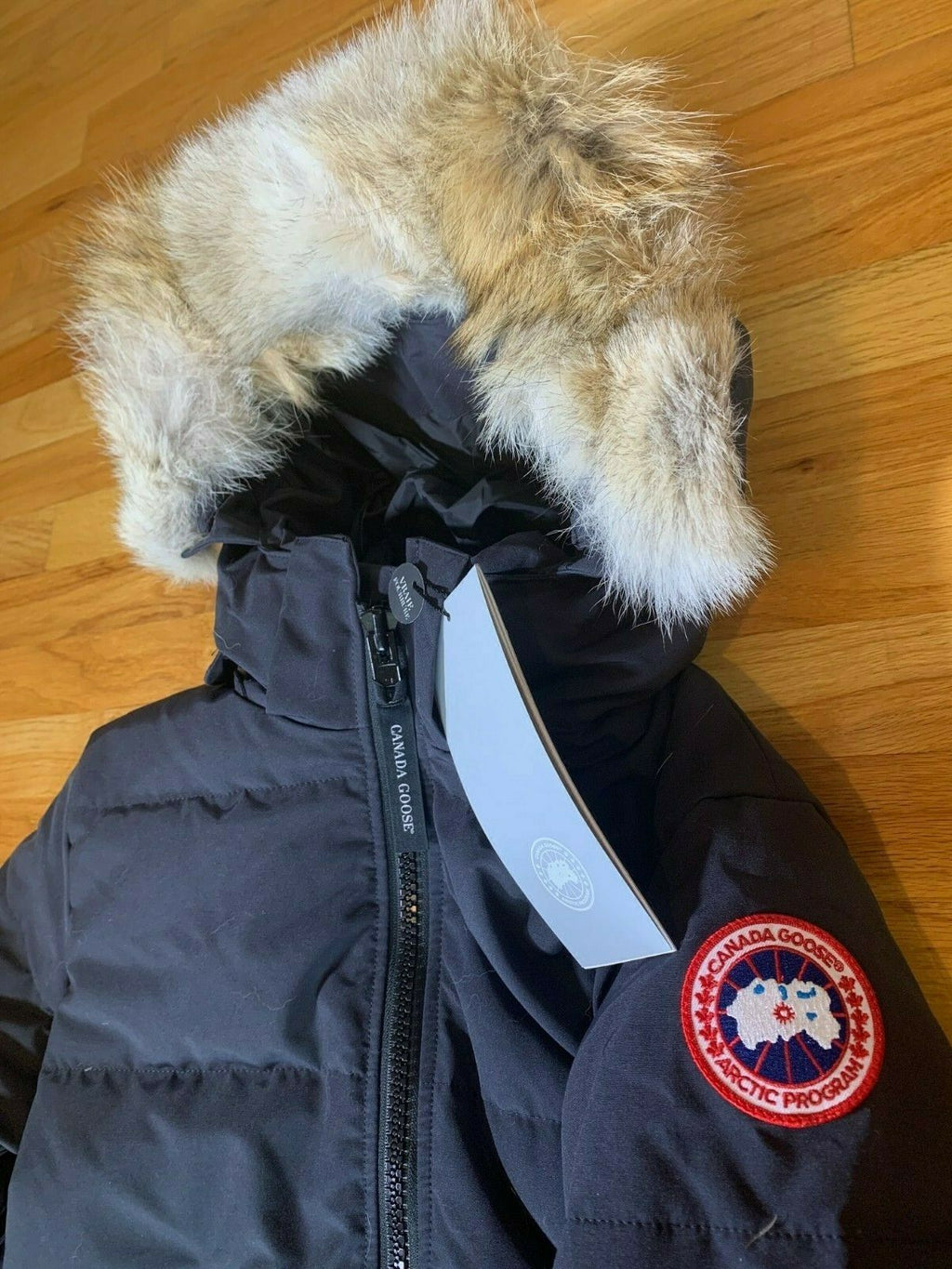 NEW CANADA GOOSE MYSTIQUE PARKA COAT WOMENS NAVY 3035L COYOTE DOWN FREE SHIP