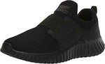 SKECHERS MEN'S DEPTH CHARGE 2.0 SLIP ON LOAFER SNEAKER sz 10.5 EW BLACK 52775EWW