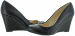 JESSICA SIMPSON WOMEN'S CASH WEDGE PUMP NOBLE sz 8 M BLACK JS-CASH 707JS4974