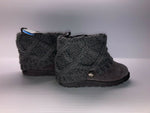 NEW MUK LUKS WOMEN'S PATTI SWEATER WINTER BOOTS GREY sz 6 FREE SHIP