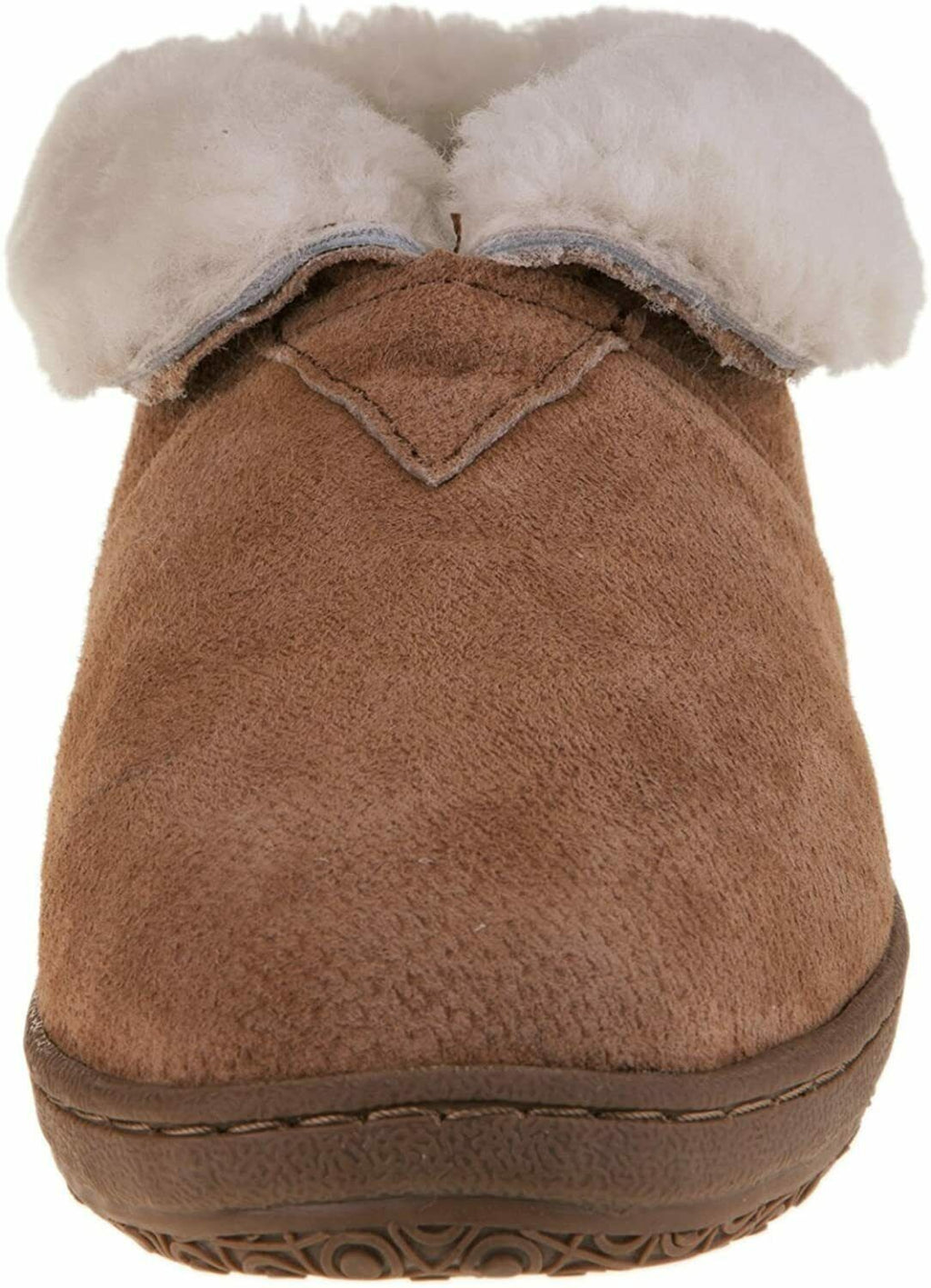 OLD FRIEND MEN'S SHIPSKIN LINING WARM COMFORT SLIPPERS sz 13 CINNAMON 421121