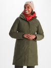 MARMOT WOMENS CHELSEA COAT WATERPROOF DOWN INSULATED PARKA HOODED NORI S M L