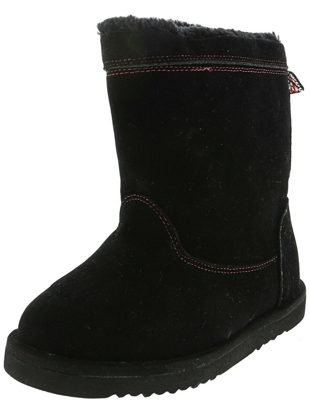 WESTERN CHIEF KIDS MAKENA PULL-ON SLIPPER BOOT LICORICE SUEDE LINED BOOTIE 1-13