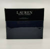 NEW RALPH LAUREN SPENCER QUEEN SHEET SET NAVY SATEEN 475 THREAD COUNT FREE SHIP