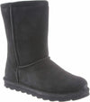 BEARPAW WOMEN'S ELLE SHORT SHEEPSKIN PULL ON WINTER BOOTS sz 10 M CHARCOAL