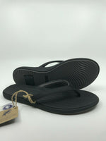 NEW HARI MARI WOMENS BEACHSIDE SANDALS BLACK or BERRY/NAVY SIZES 7-11 FREE SHIP