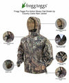 NEW FROGG TOGGS PRO ACTION JACKET MOSSY OAK COUNTRY MENS RAIN S-3XL WATERPROOF