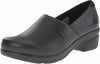 KEEN WOMEN'S MORA SERVICE CLOG LEATHER NON SLIP WORK SHOES sz 9.5 BLACK 1013777