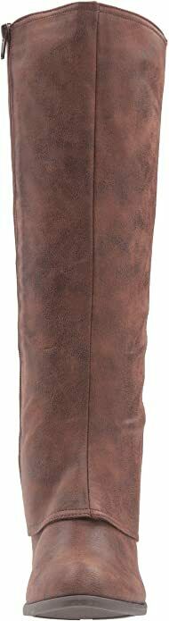 FERGALICIOUS WOMEN'S LUNDRY WESTERN KNEE HIGH BOOT sz 8.5 M COGNAC E4524F1200