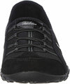 SKECHERS WOMEN'S BREATHE EASY ALLURE FASHION SPORT SNEAKERS sz 6.5 BLACK 22535