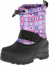 NORTHSIDE KIDS FROSTY POLAR SNOW BOOTS sz 13 GIRL'S  PINK / TORQUOISE 911312G696