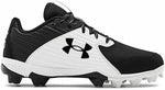 UNDER ARMOUR MEN'S UA LEADOFF LOW RM BASEBALL SHOE sz 9.5 BLACK 1297317-011