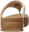 FITFLOP WOMEN'S ROKKIT FLIP FLOP TOE THONGS SUEDE SANDALS sz 6 NUDE 301137040