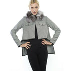 NEW CMFR WOMENS HEATH STREET CAPE JACKET GREY or BLACK Sze XS-L FREE SHIPPING