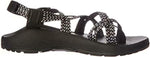 CHACO WOMEN'S ZX2 CLASSIC SPORT FLAT SANDALS sz 7 W BOOST BLACK J106260W