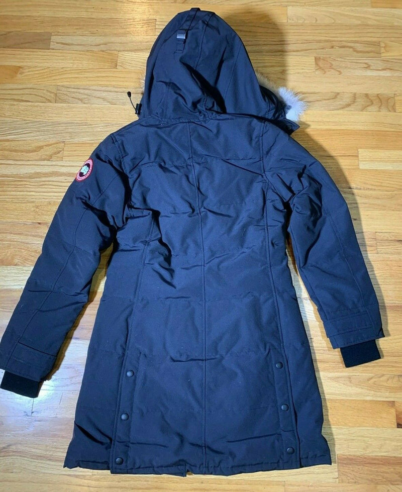 NEW CANADA GOOSE SHELBURNE PARKA COAT WOMEN NAVY 3802L COYOTE DOWN FREE SHIP