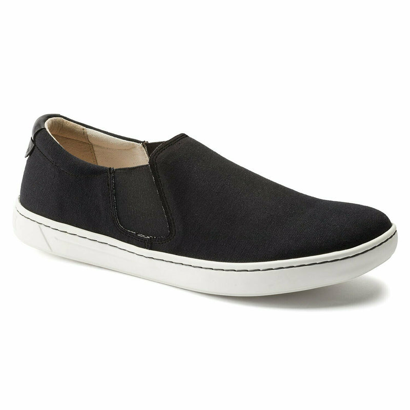 NEW BIRKENSTOCK MEN BARRIE SLIP ON CASUAL SHOE SNEAKER BLACK 1016448 FREE SHIP