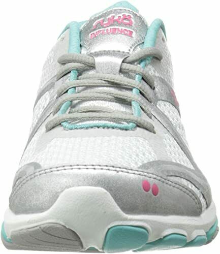 RYKA WOMEN'S INFLUENCE TRAINING SNEAKERS sz 8.5 M WHITE / AQUA / PINK C8198M2100