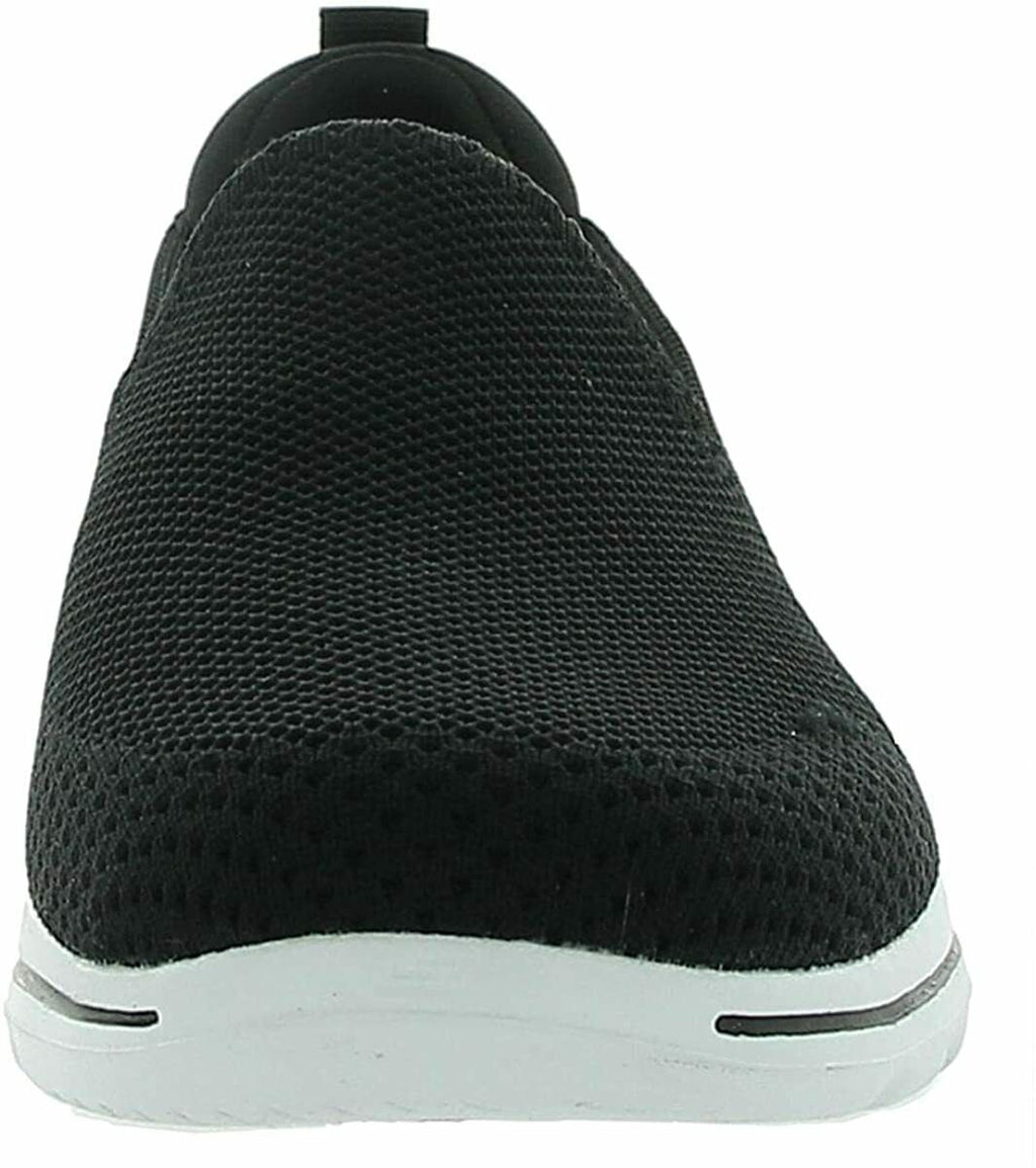 SKECHERS WOMEN'S GO WALK 5 PRIZED SLIP-ON SNEAKERS sz 11 BLACK MULTI 15900