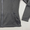 THE NORTH FACE WOMEN'S AGAVE FLEECE FULL ZIP LONG SLEEVE JACKET sz M GREY A2RDGY