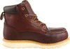 IRISH SETTER MEN'S ASHBY ALUMINUM TOE LEATHER WORK BOOT sz 9 M BROWN 83606