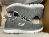 NEW SKECHERS WOMEN'S FLEX APPEAL 2.0 SNEAKERS GRAY sz 7.5 FREE SHIP 12753