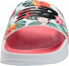 NEW BALANCE WOMEN'S 200 DURABLE SLIDE SANDALS sz 8 M WHITE FLORAL SWF200WF