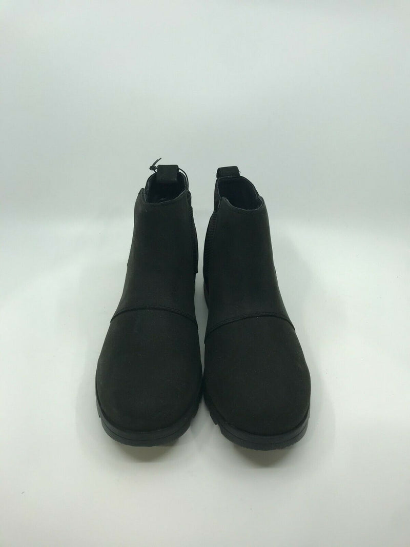 SOREL WOMENS EMELIE CHELSEA BOOT BLACK SIZE 7 FREE SHIPPING