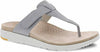 DANSKO WOMEN'S CECE METALLIC FLAT SANDALS US 6-6.5 (EU 37) PEARL 4610-616100