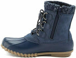 BARETRAPS WOMEN'S FABULOUS DUCK BOOTS SOFT WEATHERPROOF sz 10 M NAVY BT24448