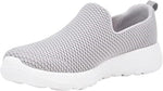 SKECHERS WOMEN'S PERFORMANCE GO WALK JOY SLIP ON SNEAKER sz 8.5 LIGHT GRAY 15600