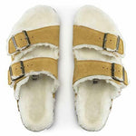 BIRKENSTOCK WOMEN'S ARIZONA SHEARLING SANDAL sz EU 42 US 11-11.5 N OCHRE 1017407